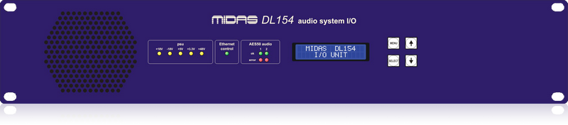 【MIDAS】DL154音频接口箱